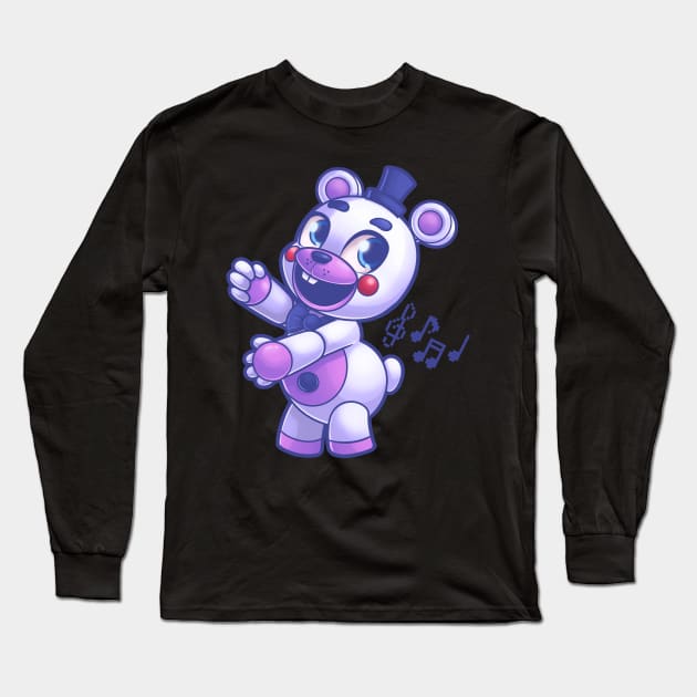 Dancing Helpy Long Sleeve T-Shirt by ChristaDoodles